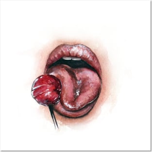 Lips Posters and Art